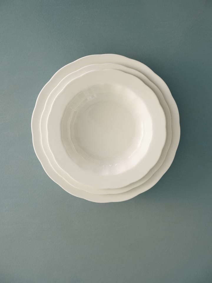 Silhouette dyb tallerken S Ø21,5 cm 4 stk, White Serax