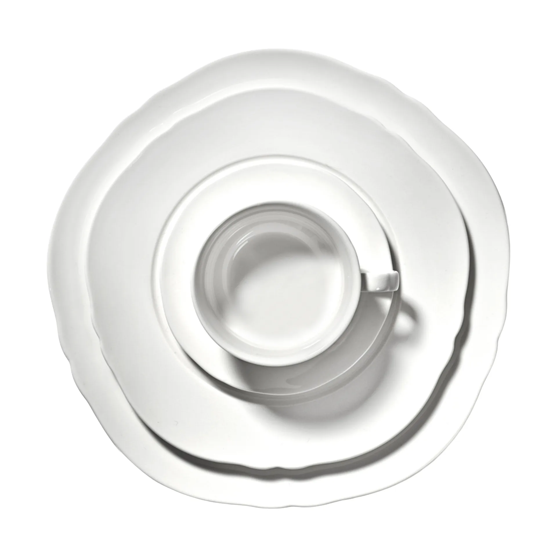 Silhouette espressokop 10 cl 4 stk, White Serax