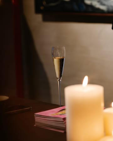 Silhouette flute champagneglas 15 cl 4 stk - Clear - Serax