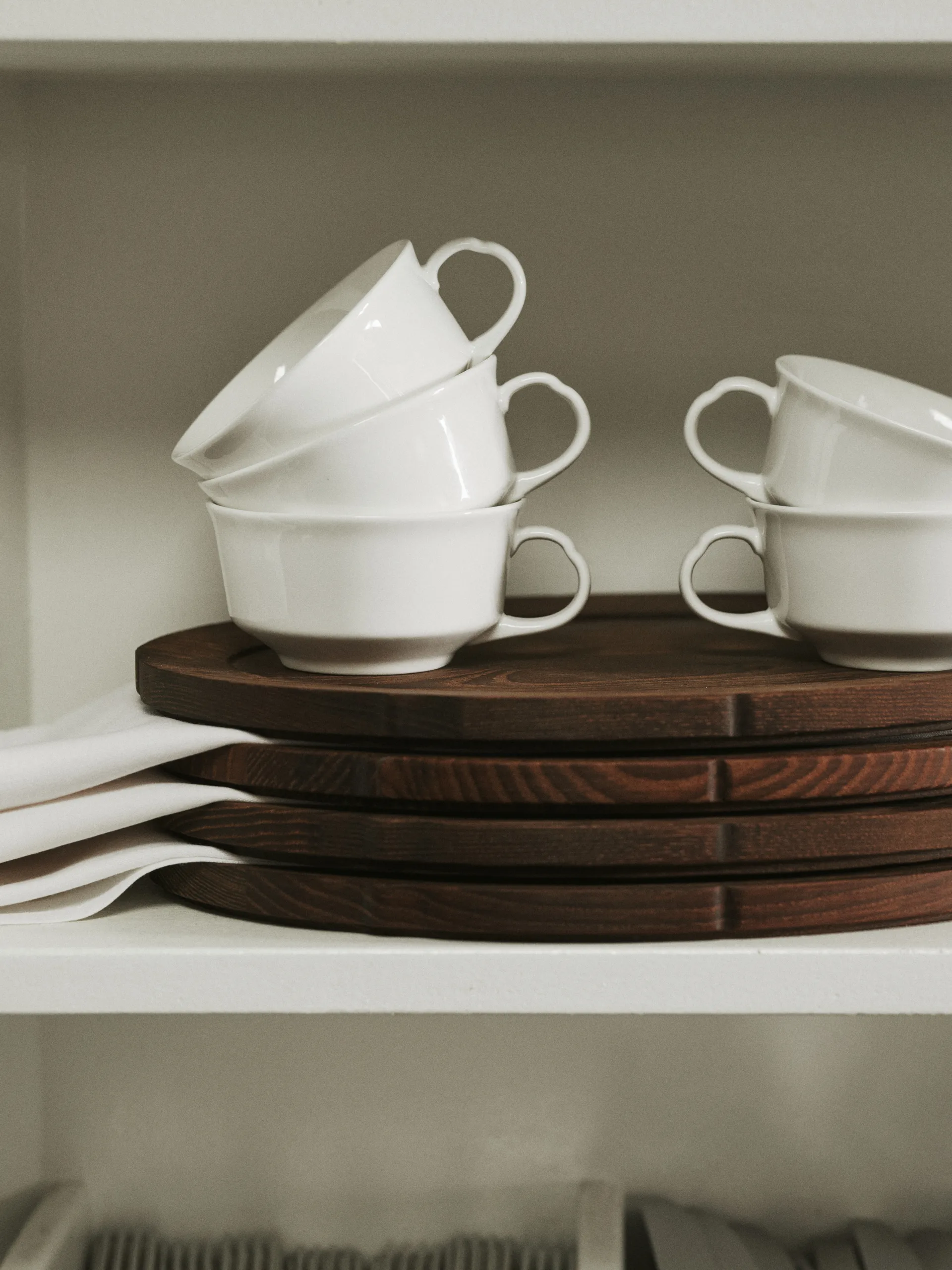 Silhouette kaffekop 19 cl 4 stk, White Serax