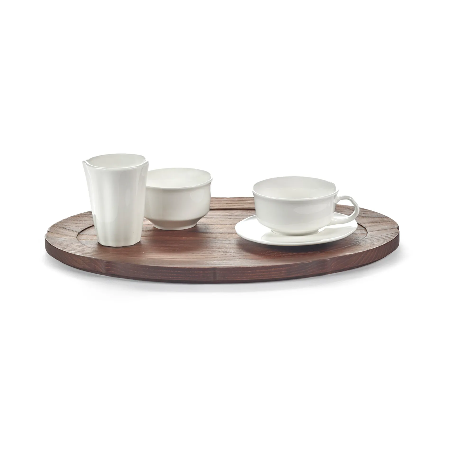 Silhouette oval bakke 21x30 cm, Ask Serax