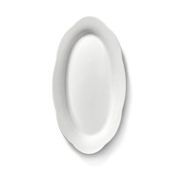 Silhouette oval dyb tallerken S 10x18,5 cm 2 stk - White - Serax