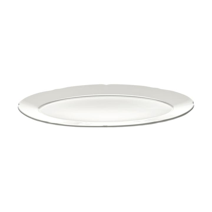 Silhouette oval tallerken M 15x24,5 cm - White - Serax