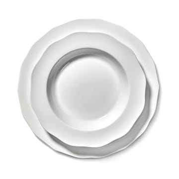 Silhouette pasta tallerken Ø22 cm 4 stk - White - Serax