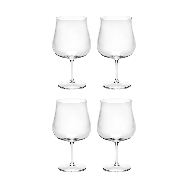 Silhouette rødvinsglas 69 cl 4 stk - Clear - Serax