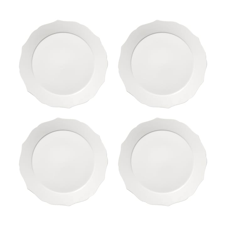 Silhouette tallerken L Ø26 cm 4 stk - White - Serax