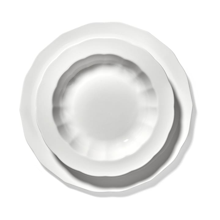 Silhouette tallerken L Ø26 cm, White Serax