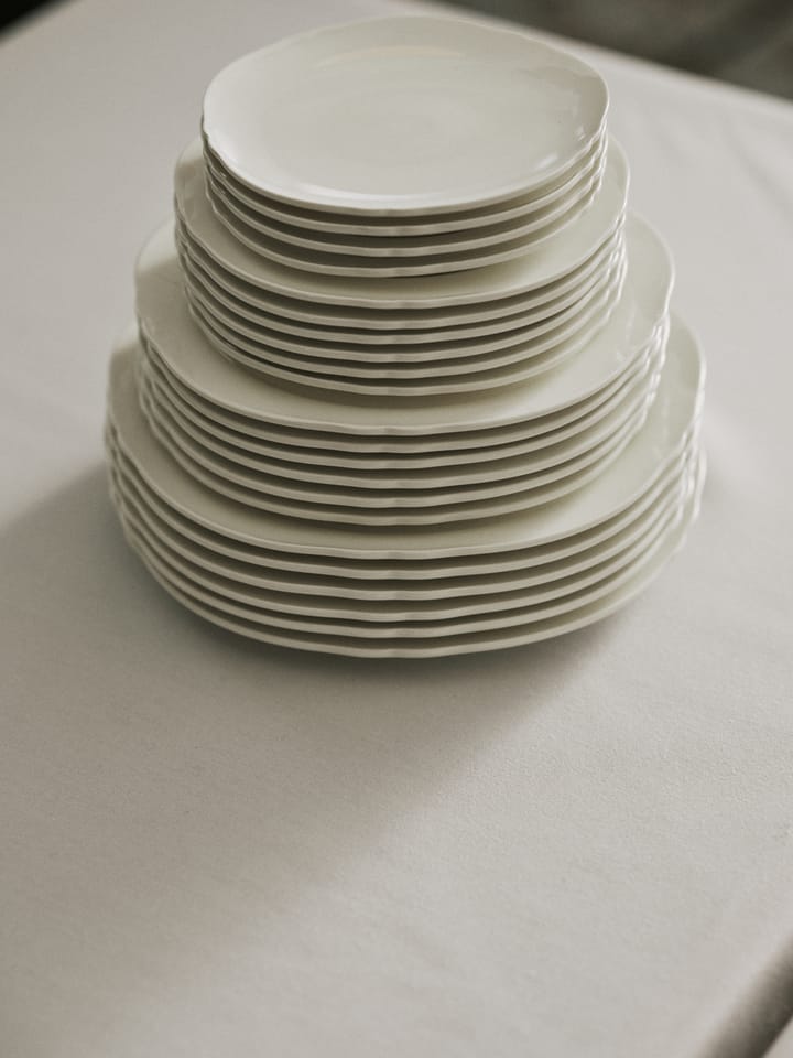 Silhouette tallerken M Ø23,5 cm, White Serax