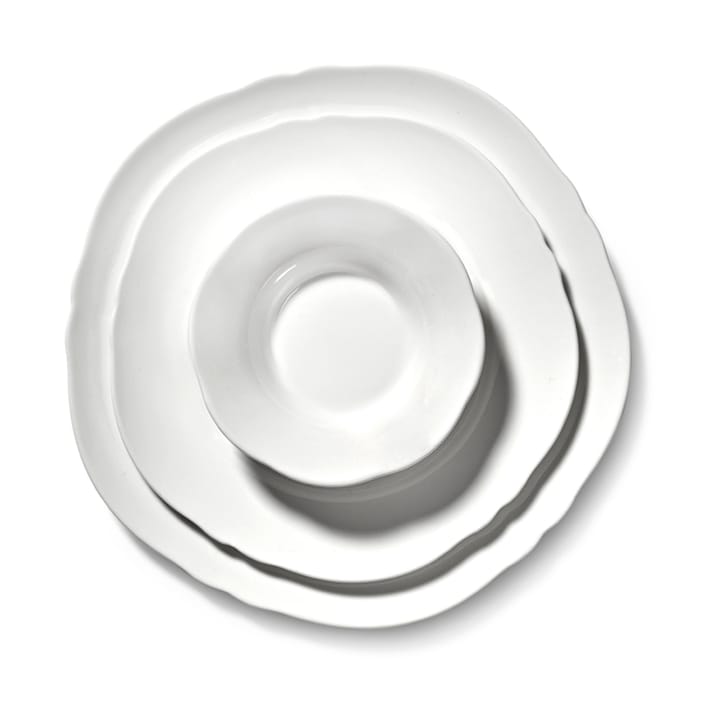 Silhouette tallerken M Ø23,5 cm, White Serax
