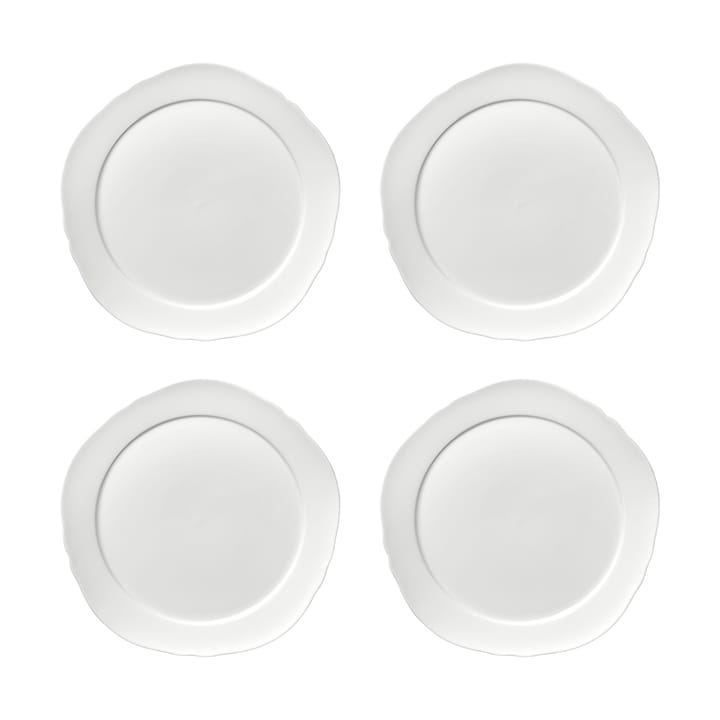 Silhouette tallerken S Ø20,6 cm 4 stk - White - Serax