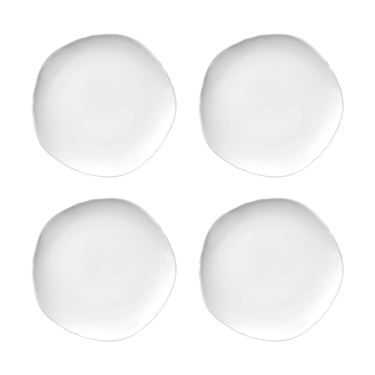 Serax Silhouette tallerken XXS Ø15 cm 4 stk White