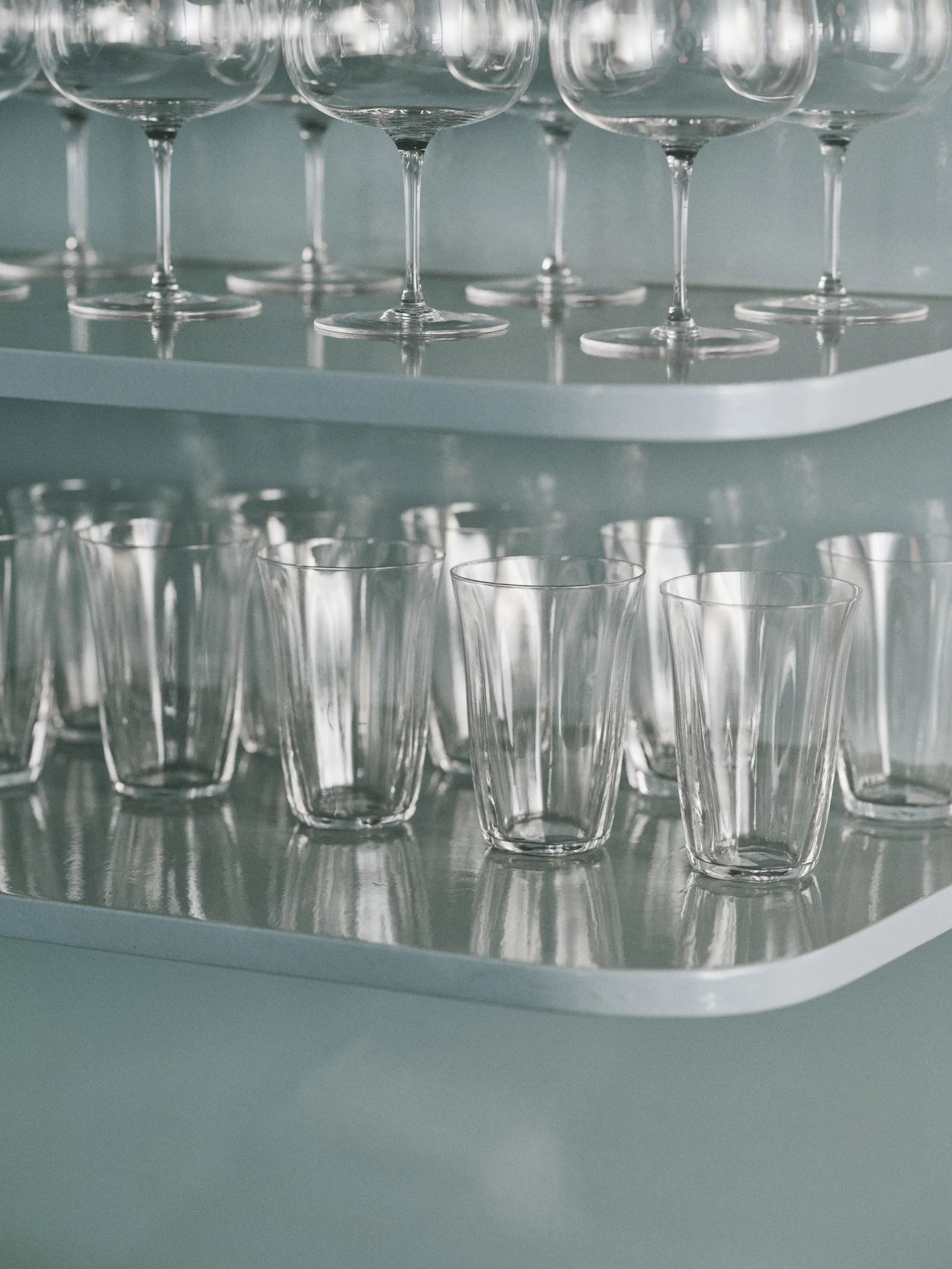 Silhouette teglas 28 cl 4 stk, Clear Serax