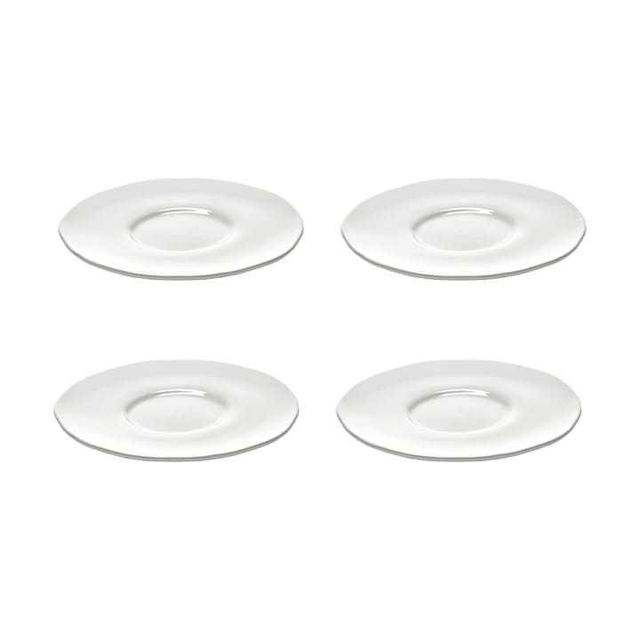 Silhouette underkop til kaffekop Ø12,7 cm 4 stk - White - Serax
