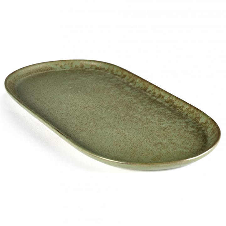 Surface tapastallerken 17x35,5 cm, Camogreen Serax