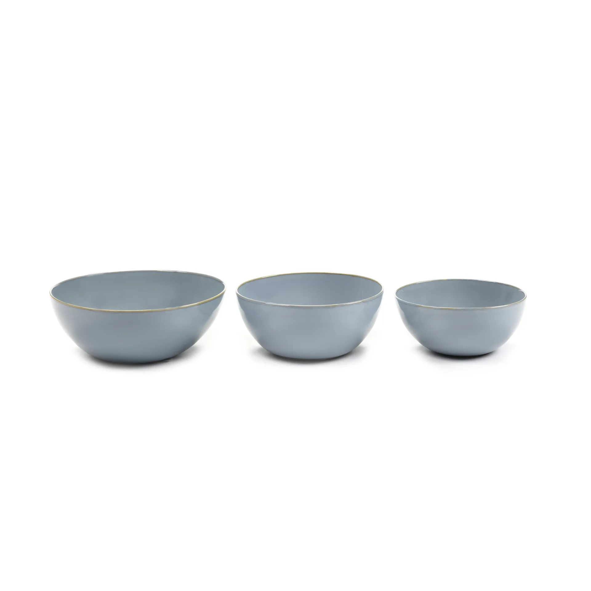 Terres de Rêves apero skål 3 dele, Smokey blue Serax