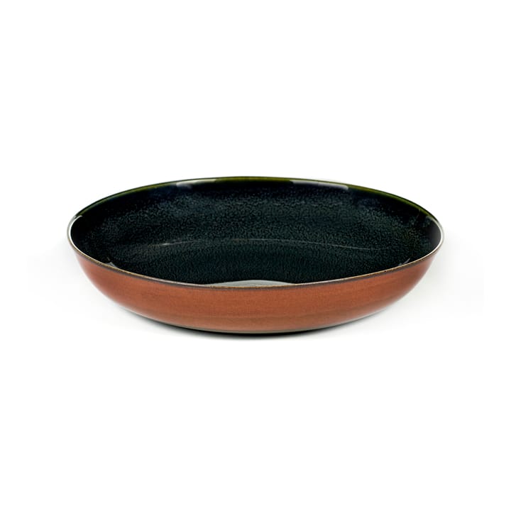 Terres de Rêves asiet 17,5 cm, Dark blue/Rust Serax