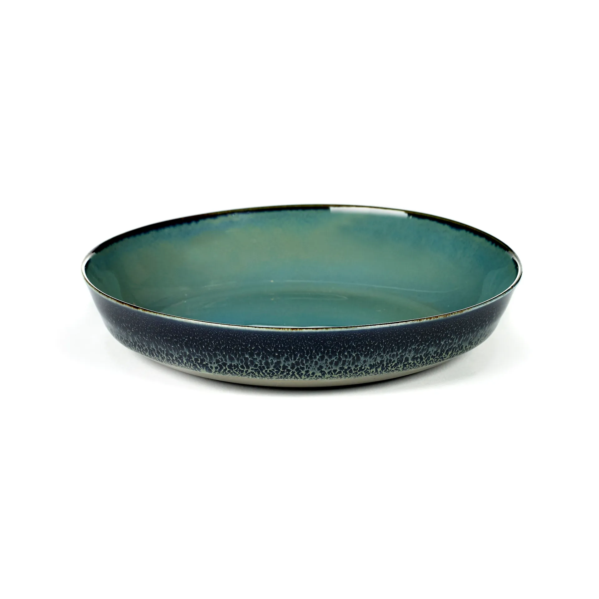 Terres de Rêves asiet 17,5 cm, Smokey blue/Dark blue Serax