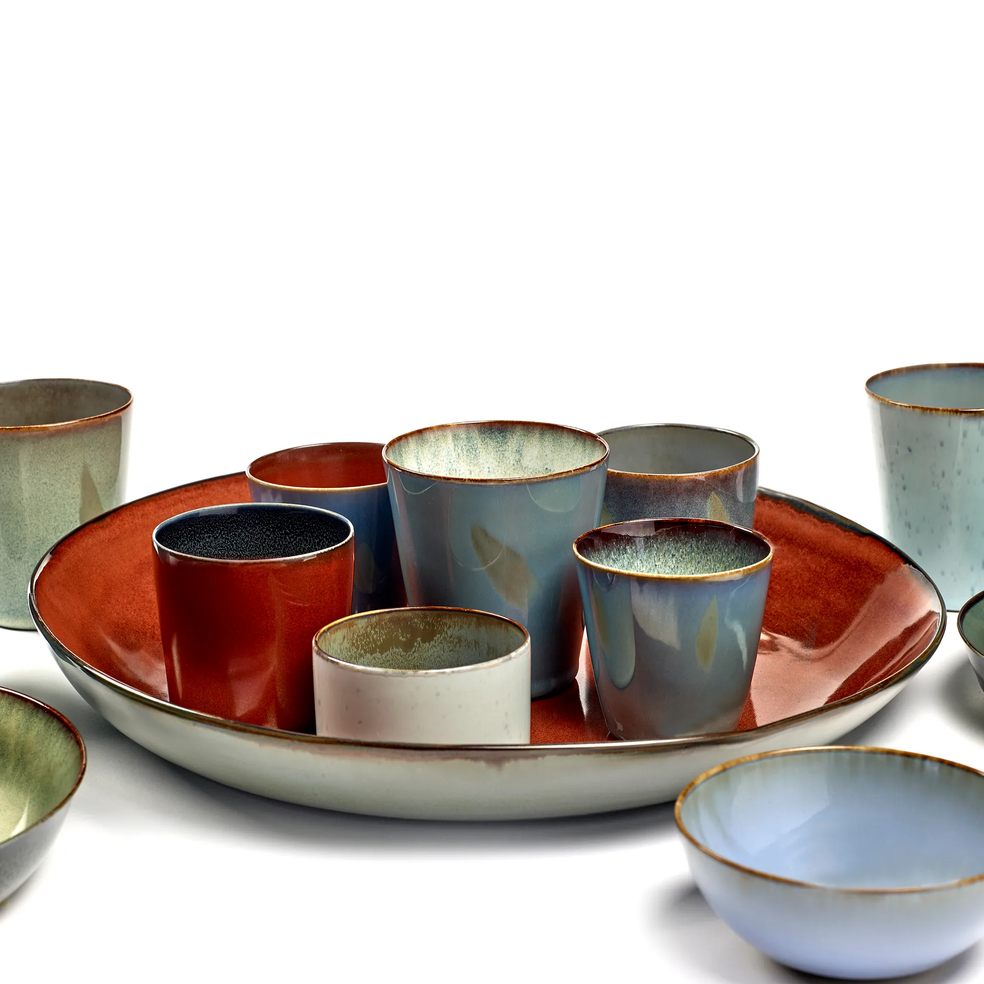 Terres de Rêves kop M, Smokey blue/Misty grey Serax