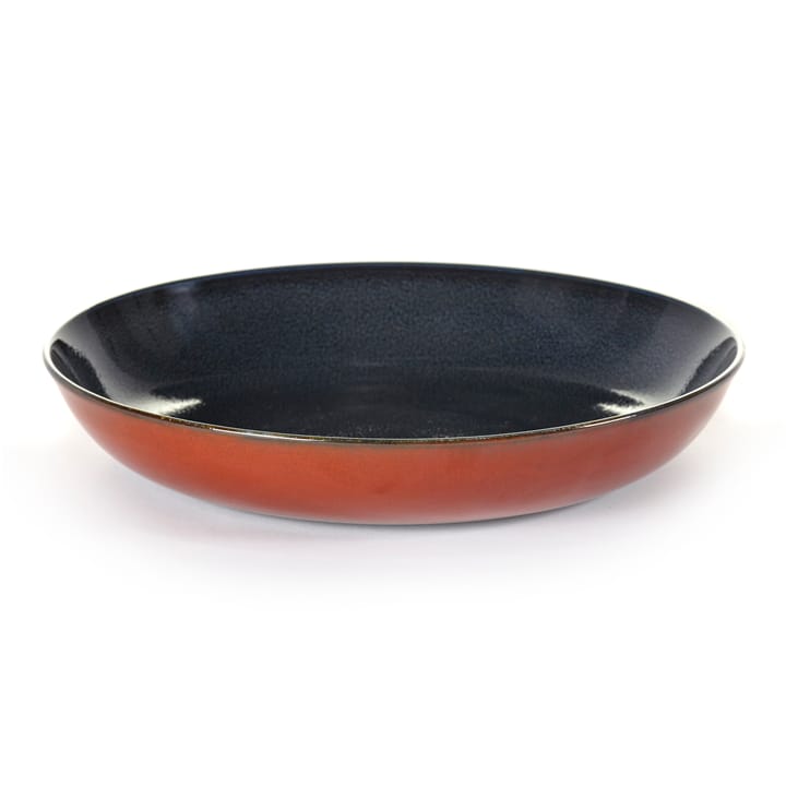 Terres de Rêves pastatallerken 23,5 cm, Dark blue/Rust Serax