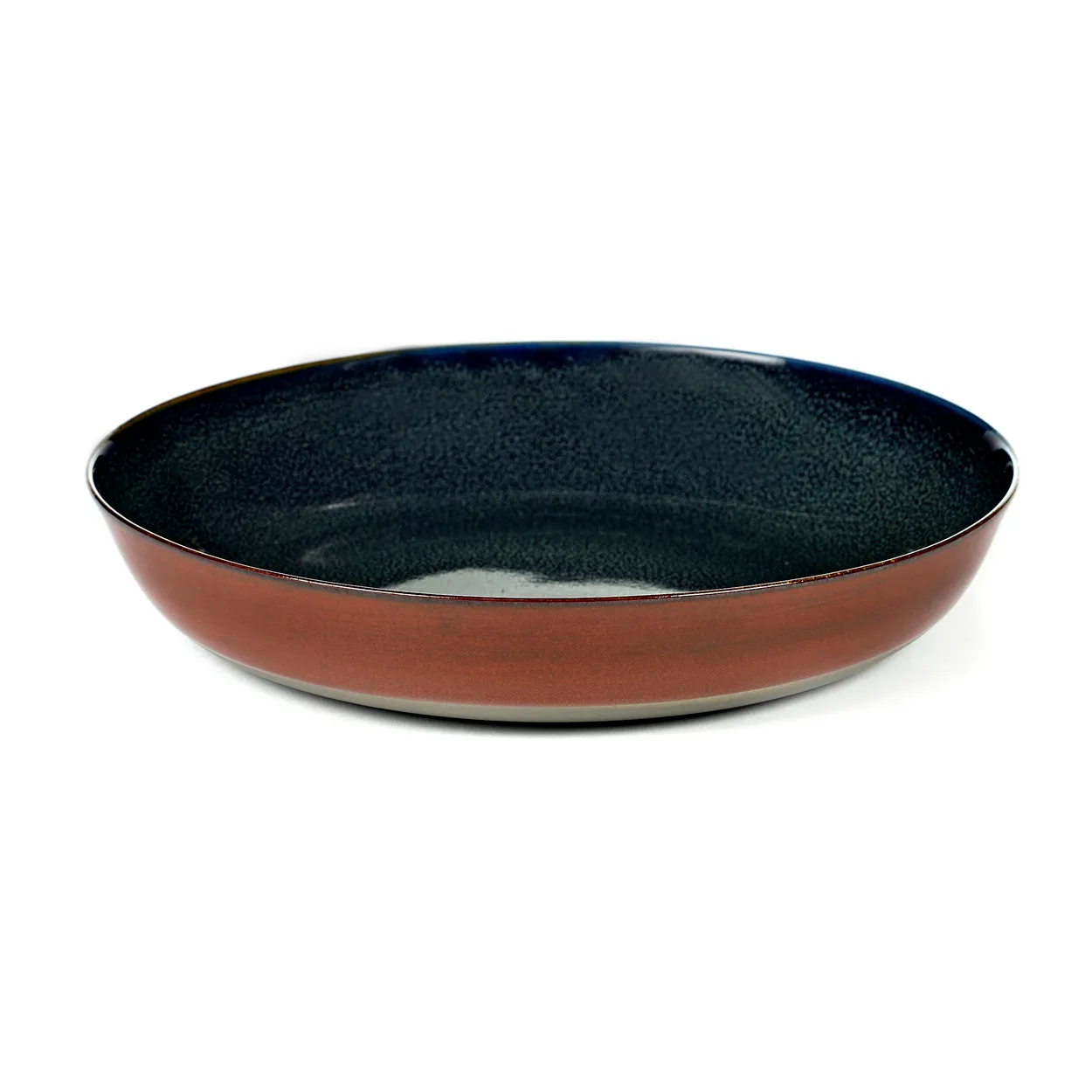 Serax Terres de Rêves tallerken 21 cm Dark blue/Rust