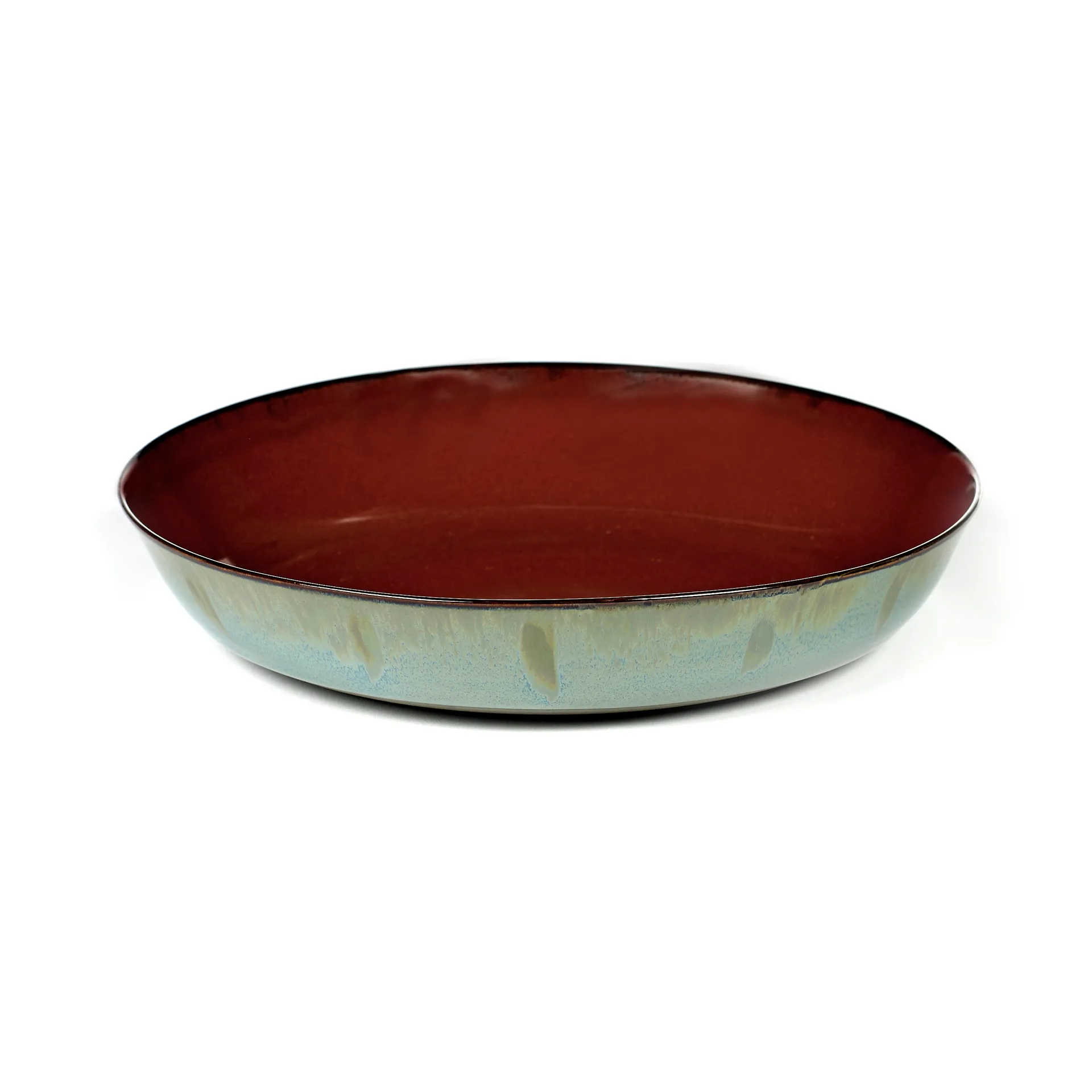Terres de Rêves tallerken 21 cm, Rust/Smokey blue Serax