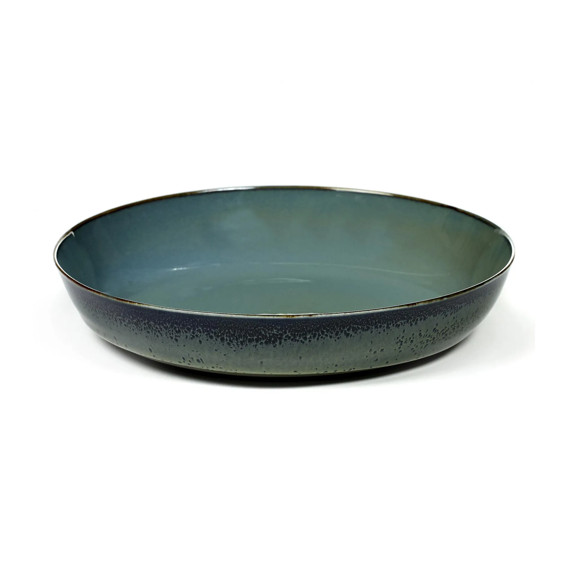 Terres de Rêves tallerken 21 cm, Smokey blue/Dark blue Serax