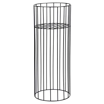 Vasaro piedestal h90 cm Ø35 cm - Sort - Serax