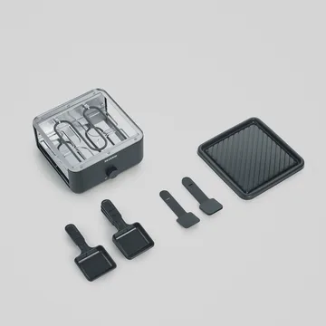 Black Line Raclette RG 2360 Mini - 8 dele - Severin