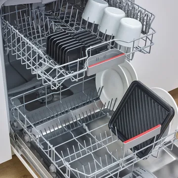 Black Line raclettegrill og stenplade RG 2366 - 16 dele - Severin