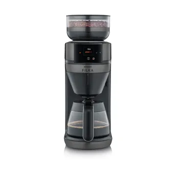 FILKA 2.0 KA 4854 fuldautomatisk kaffemaskine - Dark Inox, glaskande - Severin