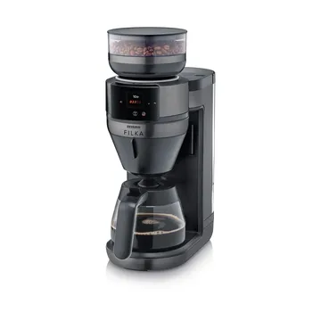 FILKA 2.0 KA 4854 fuldautomatisk kaffemaskine - Dark Inox, glaskande - Severin