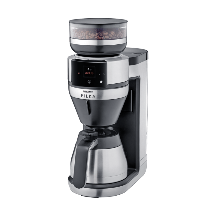 FILKA helautomatisk filterkaffemaskine - KA 4853 termokande - Severin