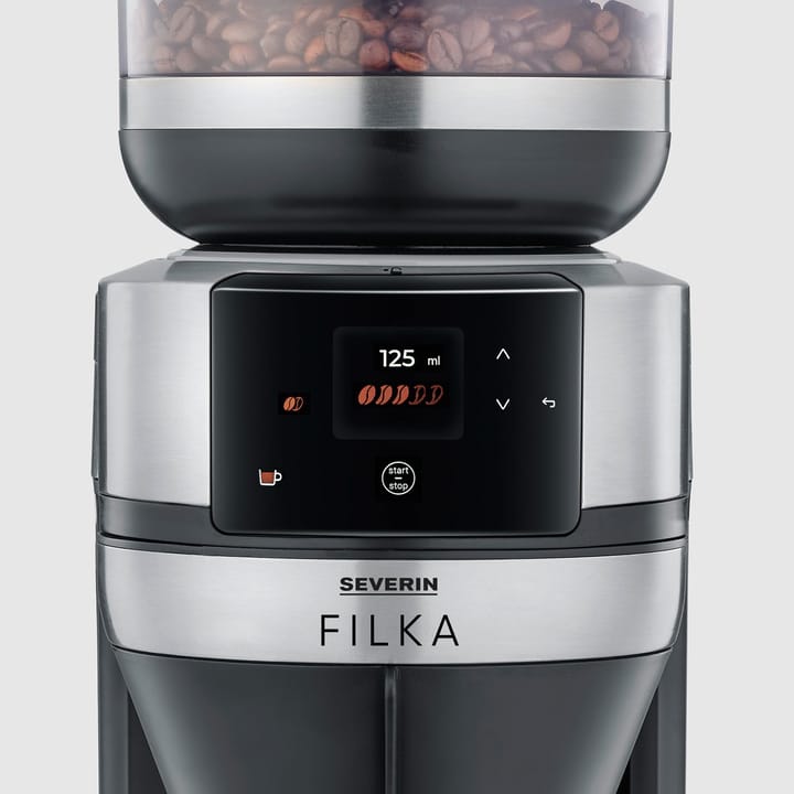 FILKA helautomatisk filterkaffemaskine, KA 4853 termokande Severin