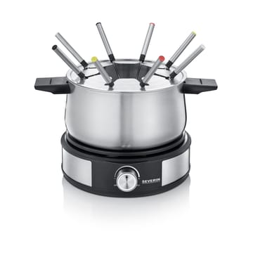 Severin FO 2471 kombi fondue/crepes - Rustfrit stål - Severin