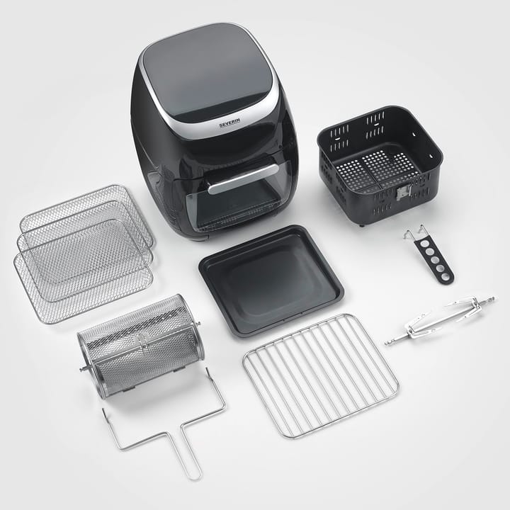 Severin FR 2446 Multi Air-Fryer 11 L, Sort Severin
