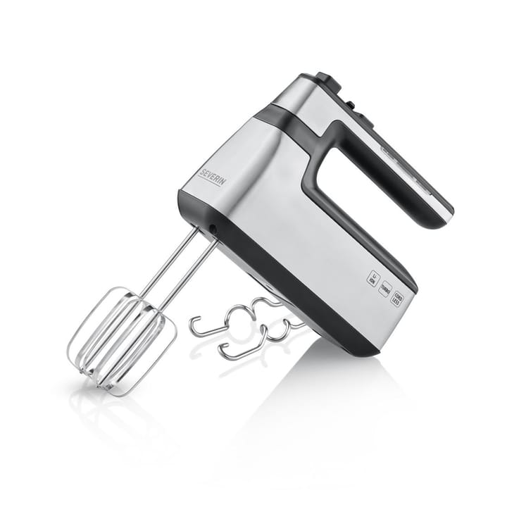 Severin HM 3843 håndmixer trådløs - Rustfrit stål-sort - Severin