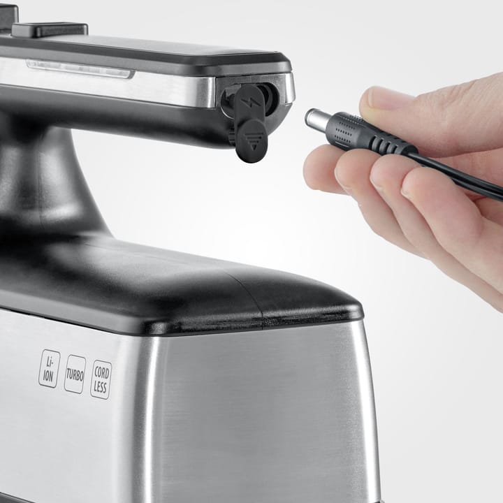 Severin HM 3843 håndmixer trådløs, Rustfrit stål-sort Severin