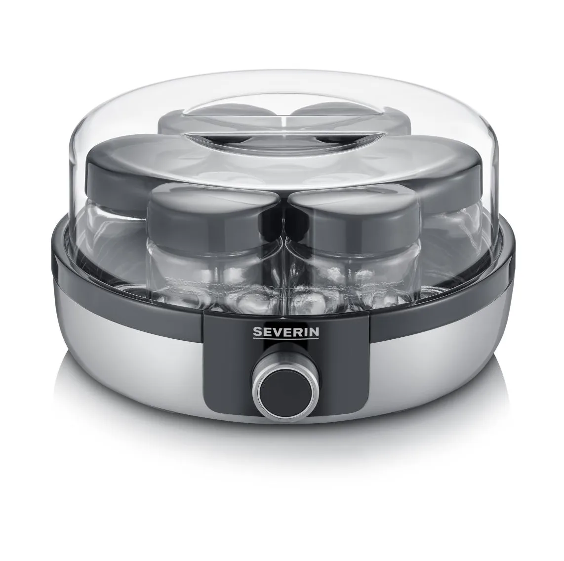 Severin JG 3521 yoghurt maker deluxe, Rustfrit stål Severin