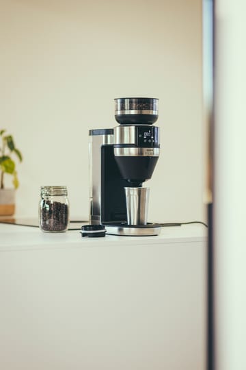 Severin KA 4851 FILKA helautomatisk kaffemaskine - Børstet stål-sort - Severin