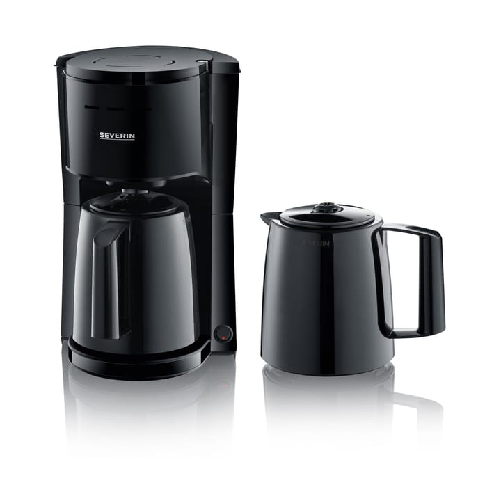 Severin KA 9307 termokande med ekstra kande 8 kopper, Sort Severin