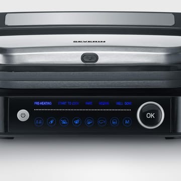 Severin KG 2395 Premium bordgrill/optigrill - Sort - Severin