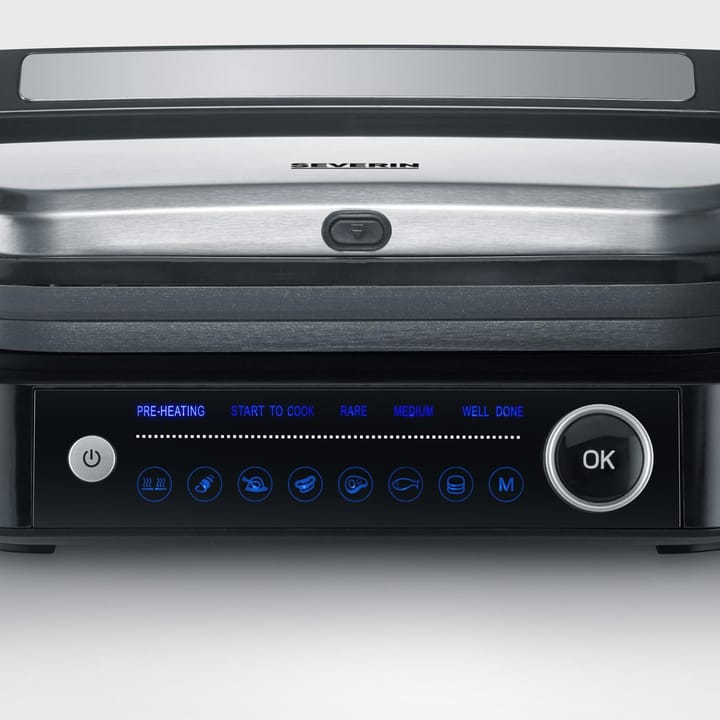 Severin KG 2395 Premium bordgrill/optigrill, Sort Severin