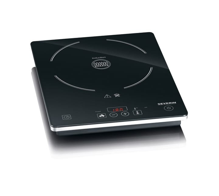 Severin KP 1071 induktionskogeplade 1 zone - Sort - Severin