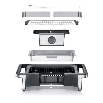 Severin PG 8114 Senoa DigitalBoost elgrill - Sort - Severin
