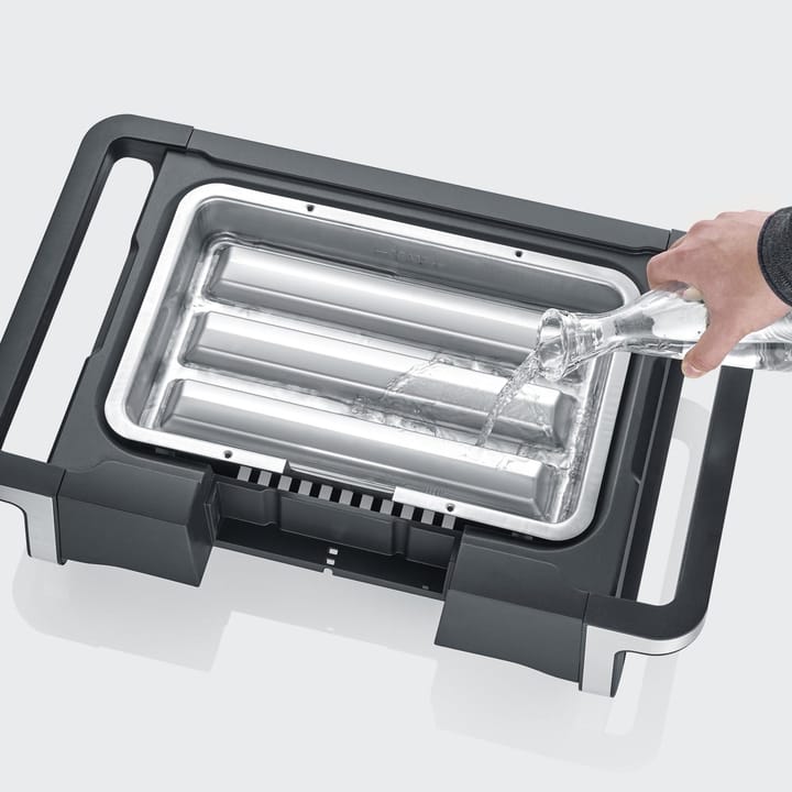 Severin PG 8114 Senoa DigitalBoost elgrill, Sort Severin