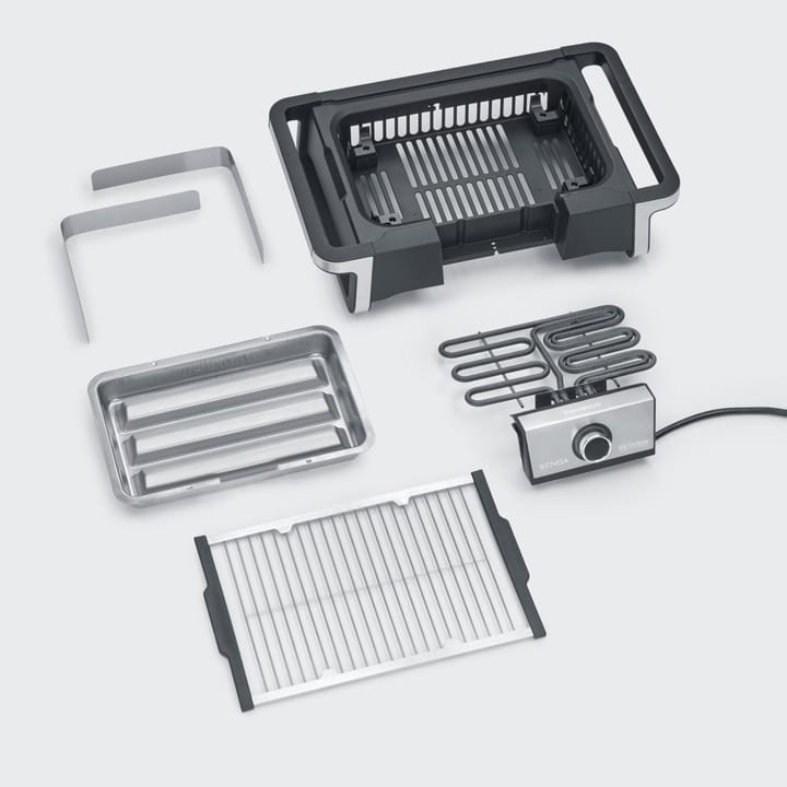 Severin PG 8114 Senoa DigitalBoost elgrill, Sort Severin