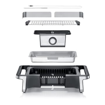 Severin PG 8117 Senoa Boost elgrill med stativ - Sort - Severin