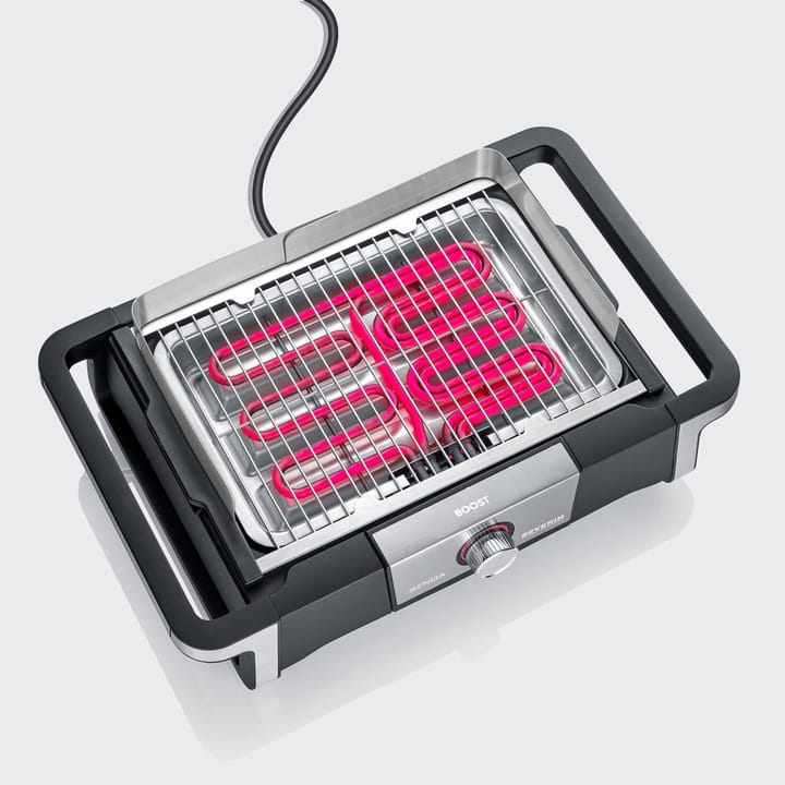 Severin PG 8117 Senoa Boost elgrill med stativ, Sort Severin