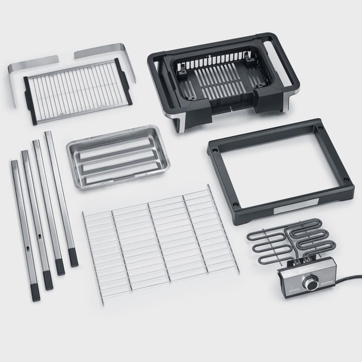 Severin PG 8118 Senoa DigitalBoost elgrill med stativ, Sort Severin