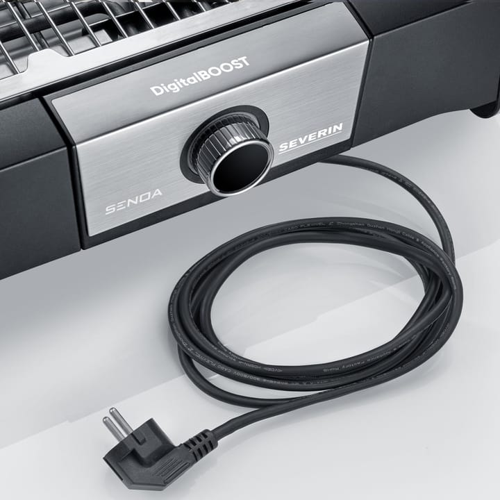 Severin PG 8118 Senoa DigitalBoost elgrill med stativ, Sort Severin